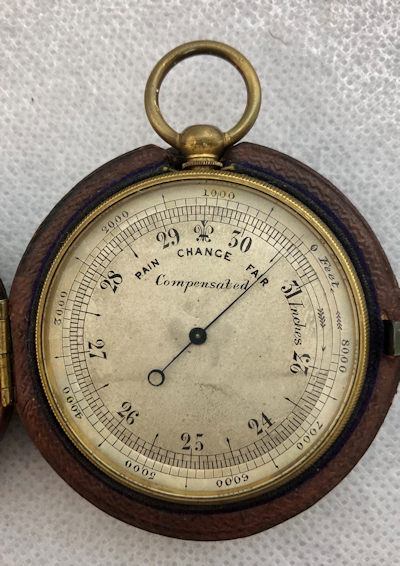 Aneroid/Pocket Barometers by Kembery Antique Clocks Ltd