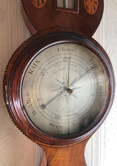 Wheel/Banjo Barometers by Kembery Antique Clocks Ltd