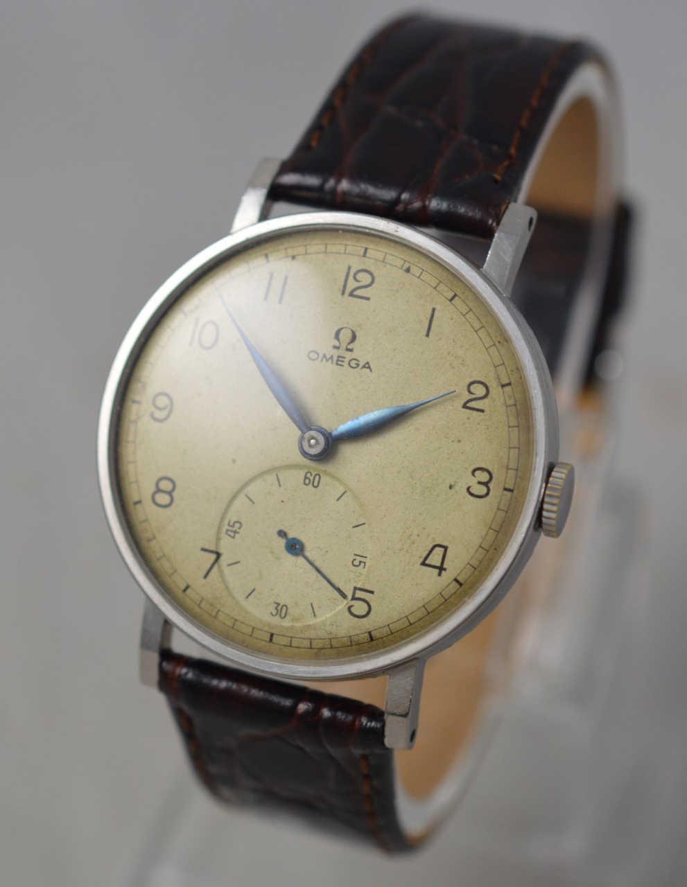 1939 Omega Stainless Steel 'Oversized' Wristwatch - Blog