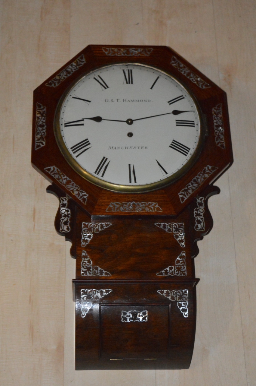 Hammond of Manchester Drop Dial Fusee Wall Clock Blog