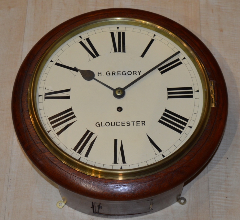 Henry Gregory, Gloucester Fusee Dial Wall Clock Blog