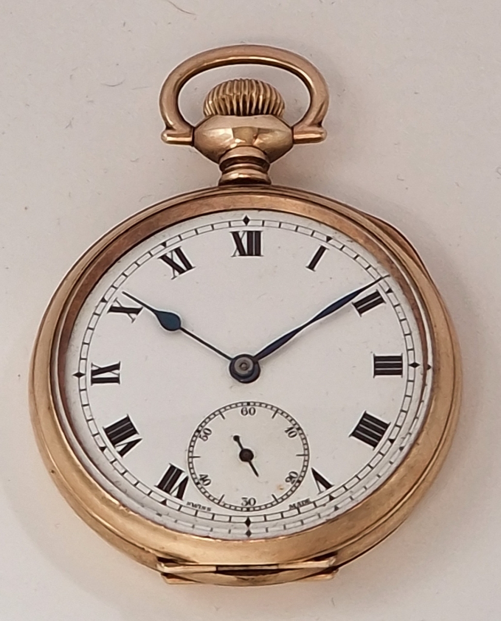 Waltham Gold Plated Pocket Watch