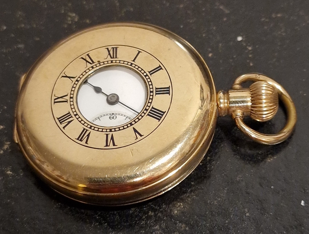 A Half Hunter Pocket Watch