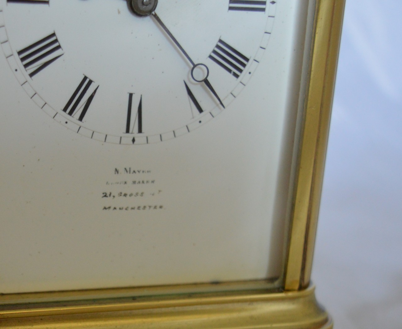 Mayer, Manchester Strike/Repeat Carriage Clock Blog