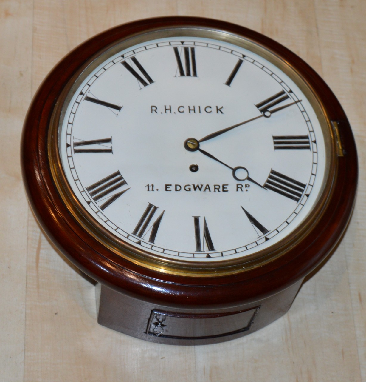 R H Chick, London Fusee Dial Wall Clock Blog